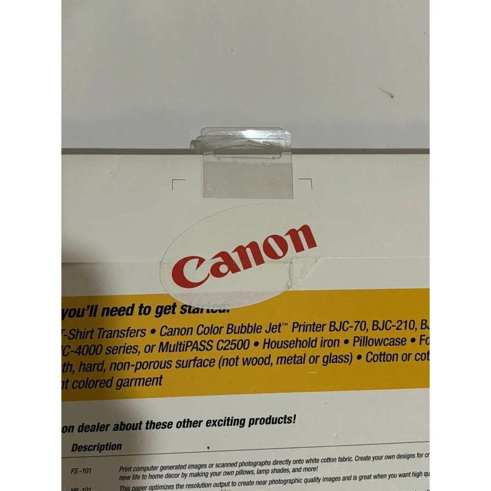 Canon this lot